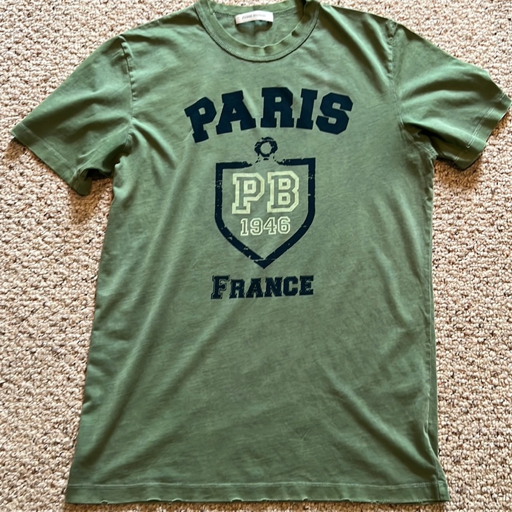 Mens Pierre Balmain T Shirt Size Large